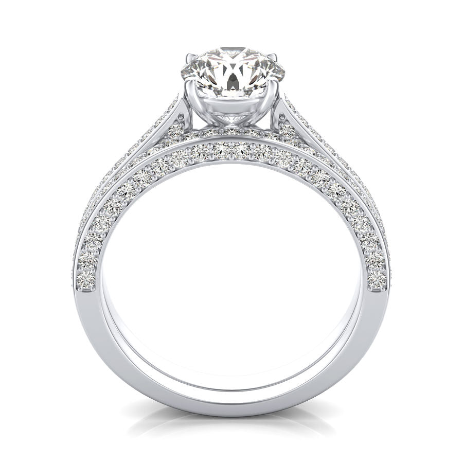 Engagement Ring With Matching Band