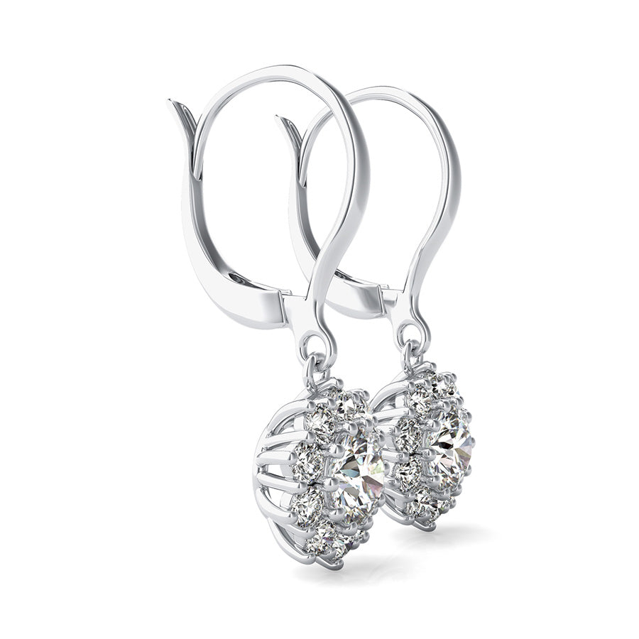 Halo Wire Basket Earrings