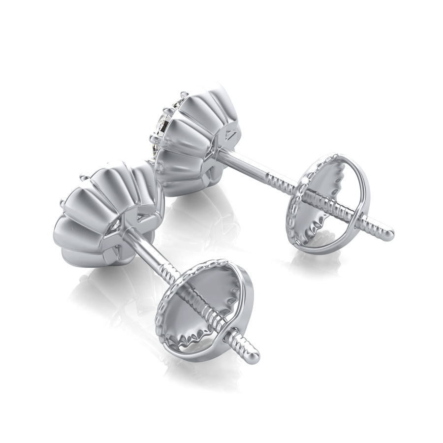 Halo Stud Earrings
