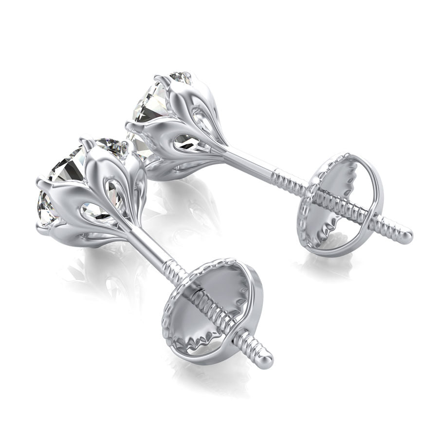 Flower Stud Earrings