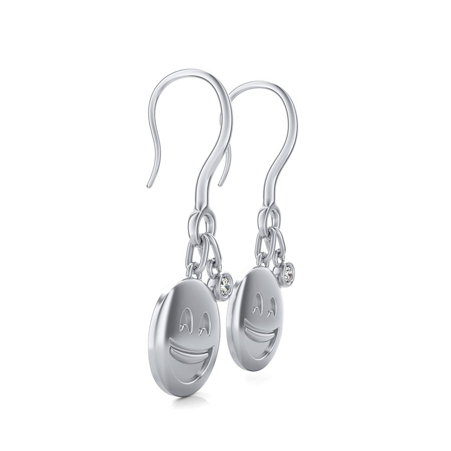 Emoji Smiley Earrings