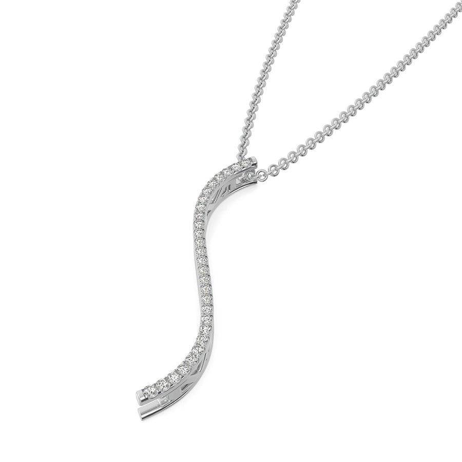 "MOM" S-Curved Pendant