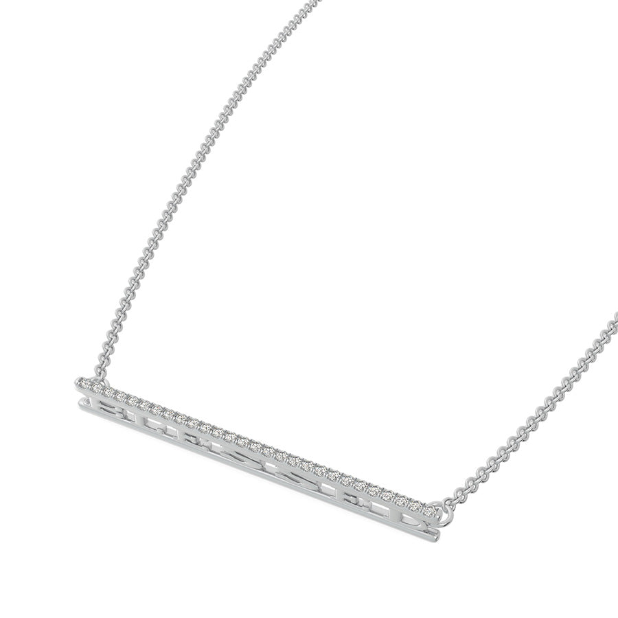 "BLESSED" Bar Pendant