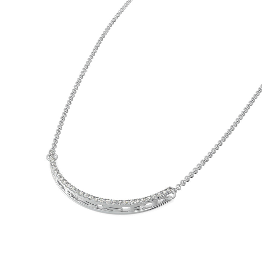 "BLESSED" Rounded Bar Pendant