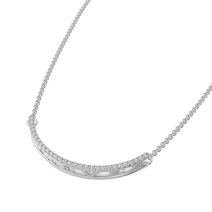 "FOREVER" Rounded Bar Pendant