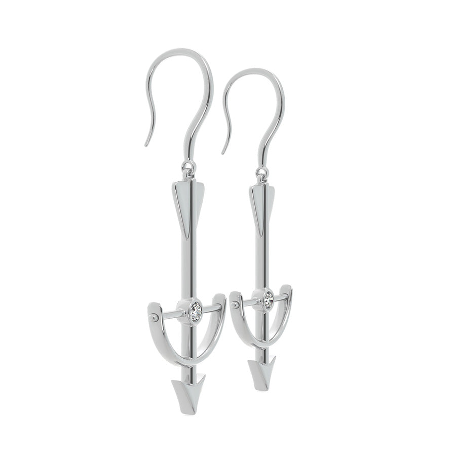 Arrow and Bow Earrings