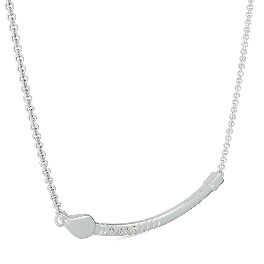 Curved Arrow Pendant