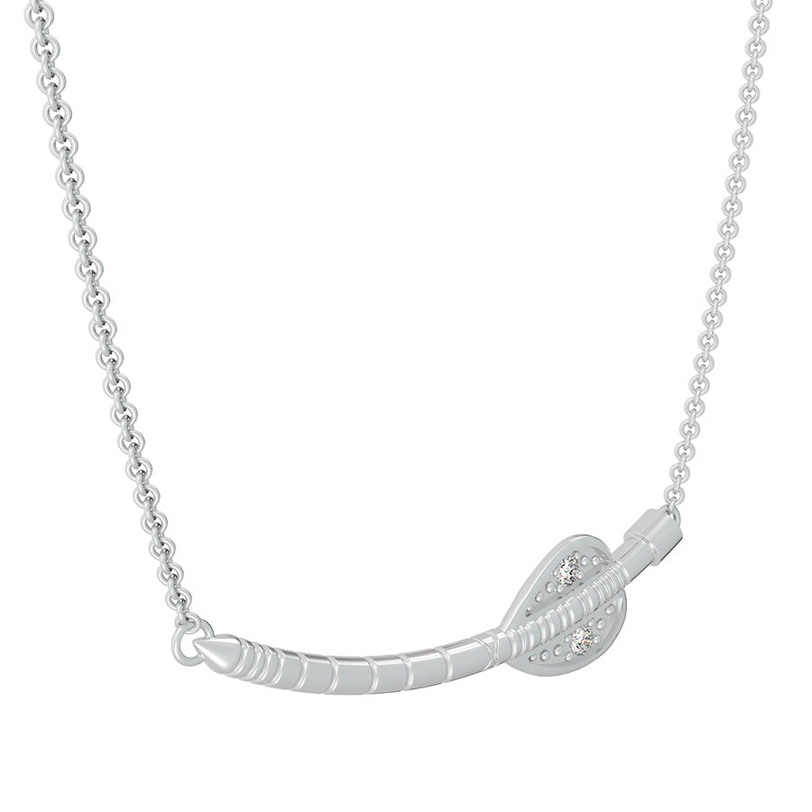 Curved Arrow Pendant