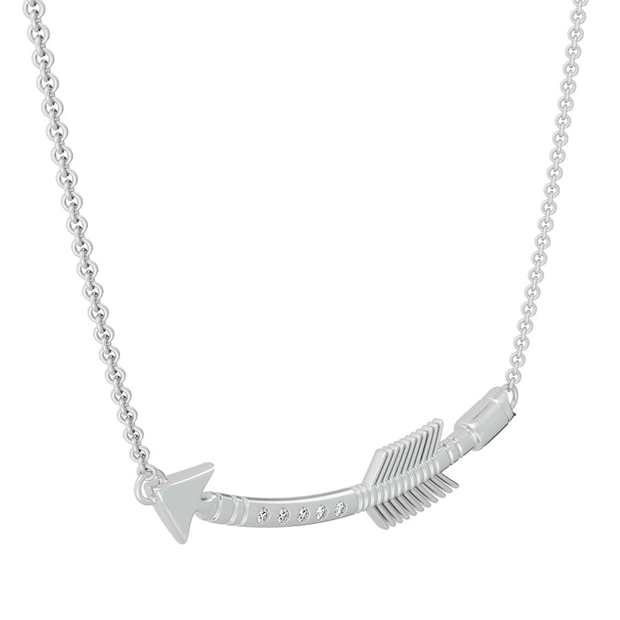 Curved Arrow Pendant
