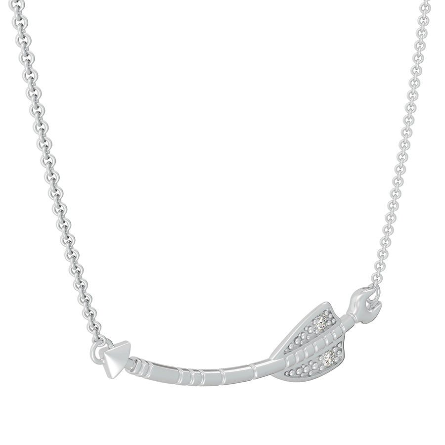 Sideway Arrow Pendant