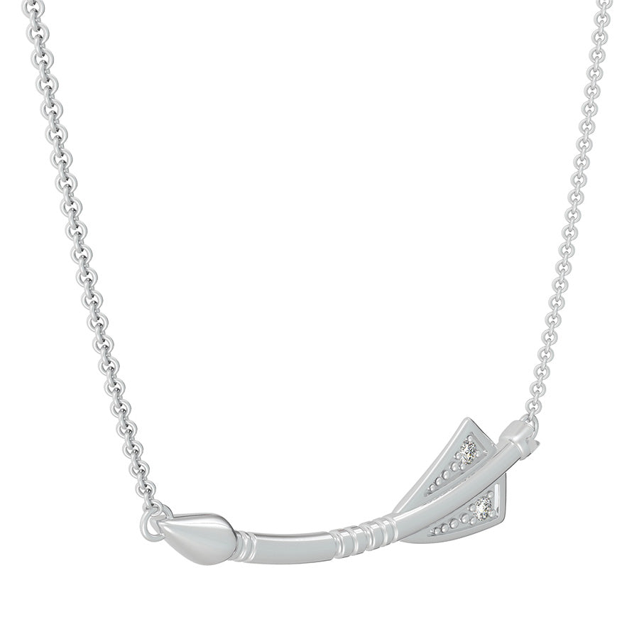 Curved Arrow Pendant