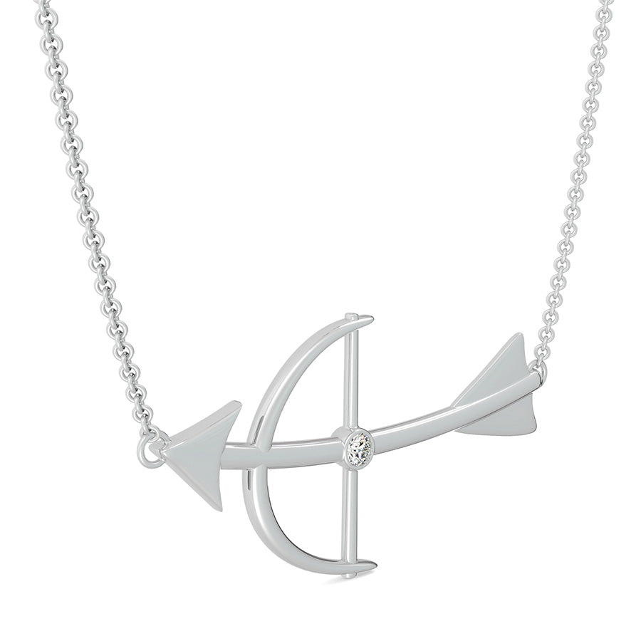 Bow and Arrow Pendant