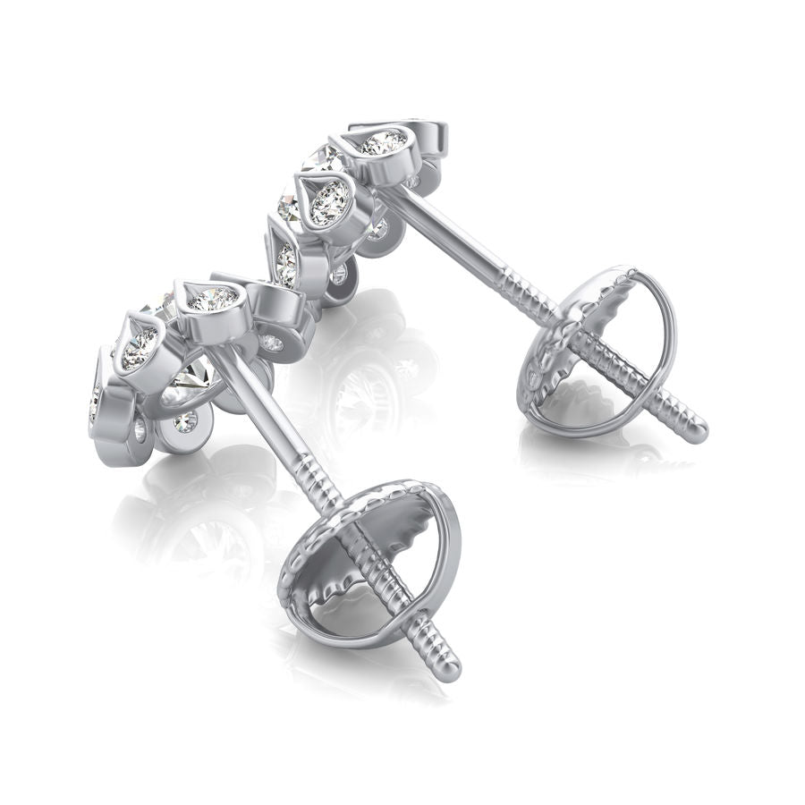 Halo Stud Earrings