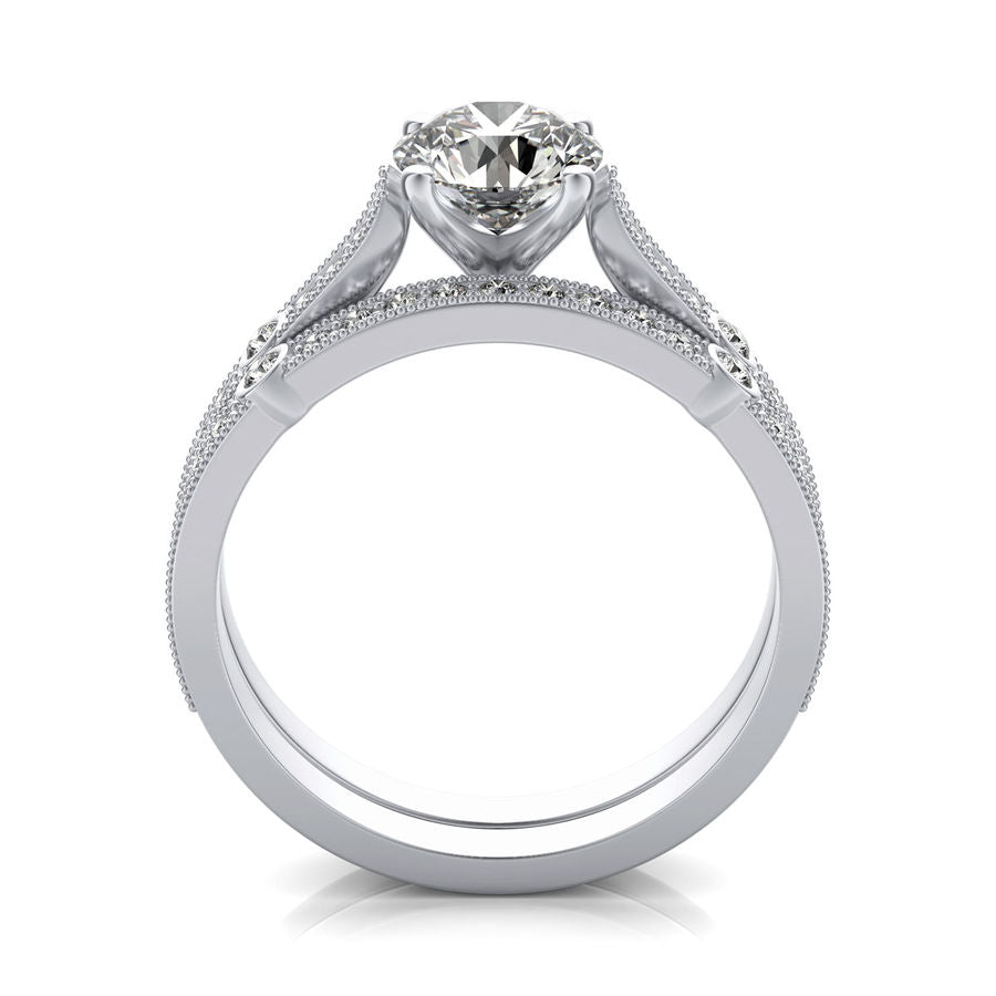 Engagement Ring With Matching Band