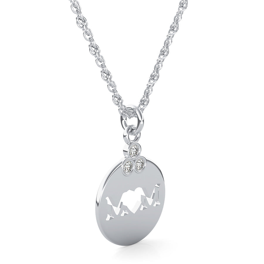 "Mom" Coin Pendant