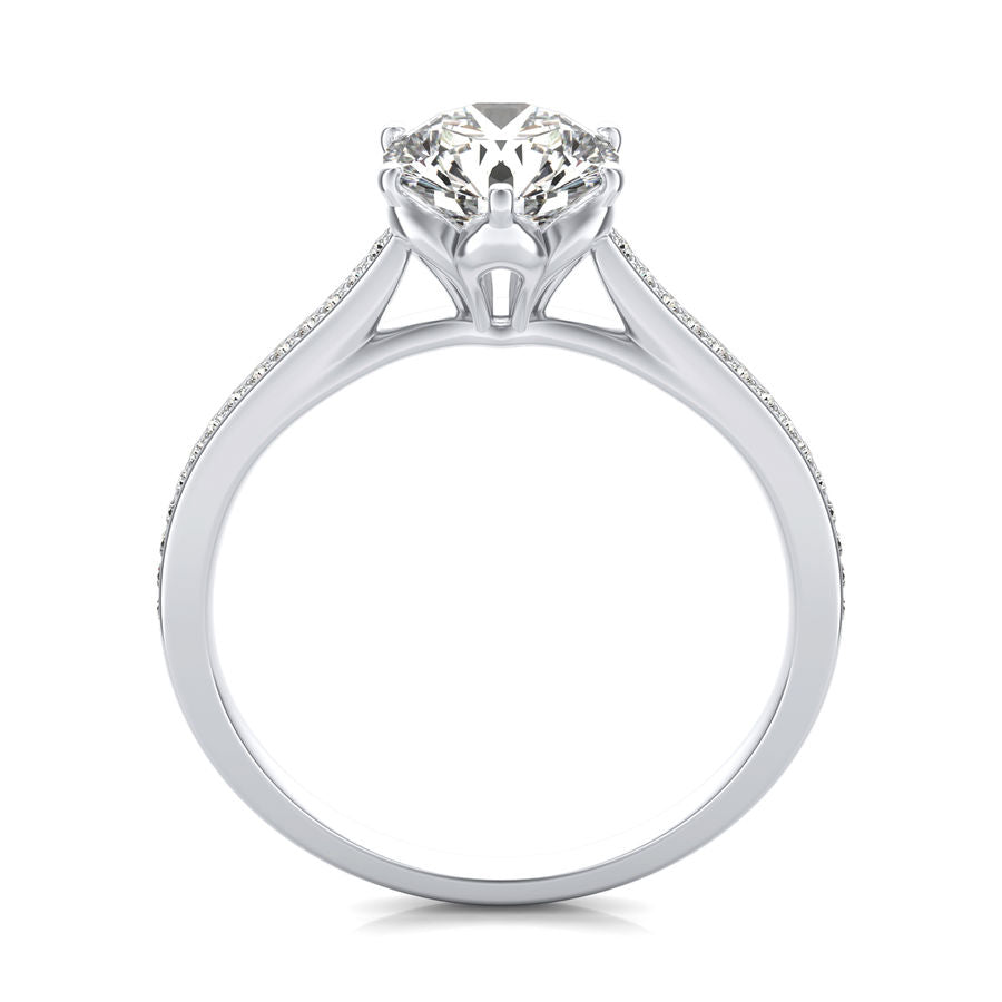 Cathedral Engagement Ring