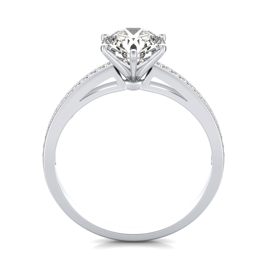 Cathedral Engagement Ring