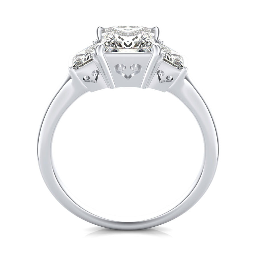 Three Stone Engagement Ring