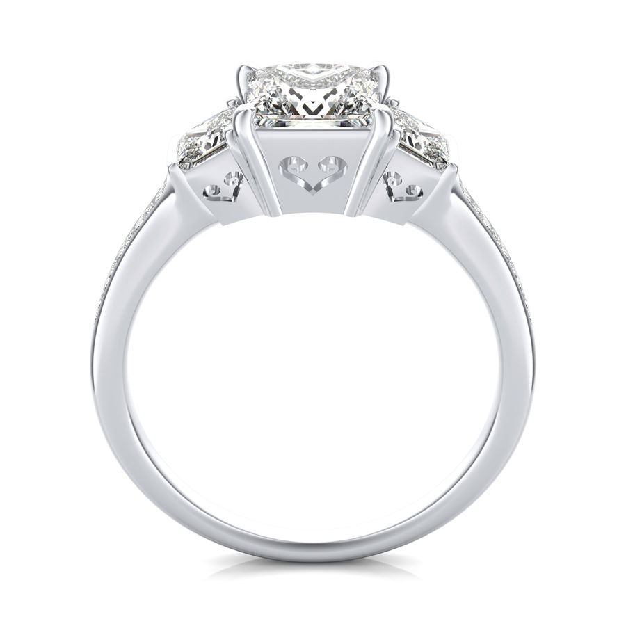 Three Stone Engagement Ring