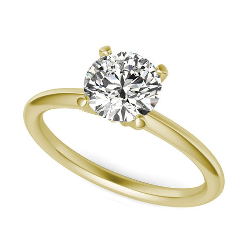 Black Friday Sale, 0.50 ct. Diamond Solitaire Engagement Ring in 14K White Yellow or Rose