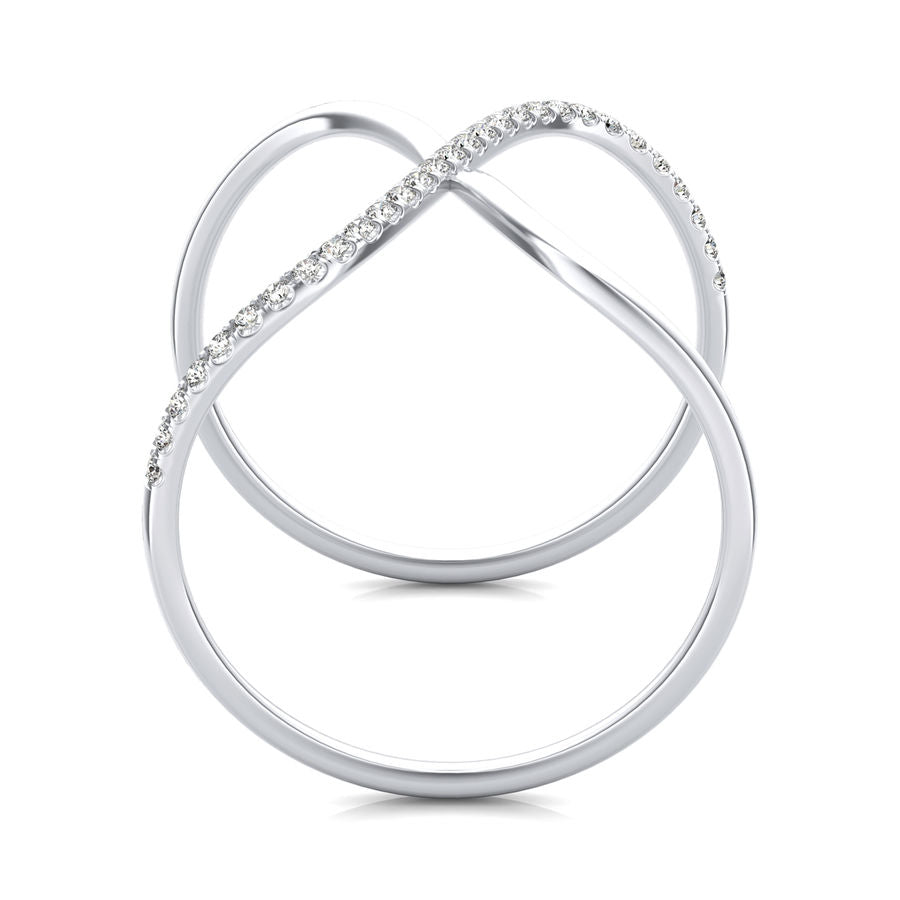 X Criss Cross Ring