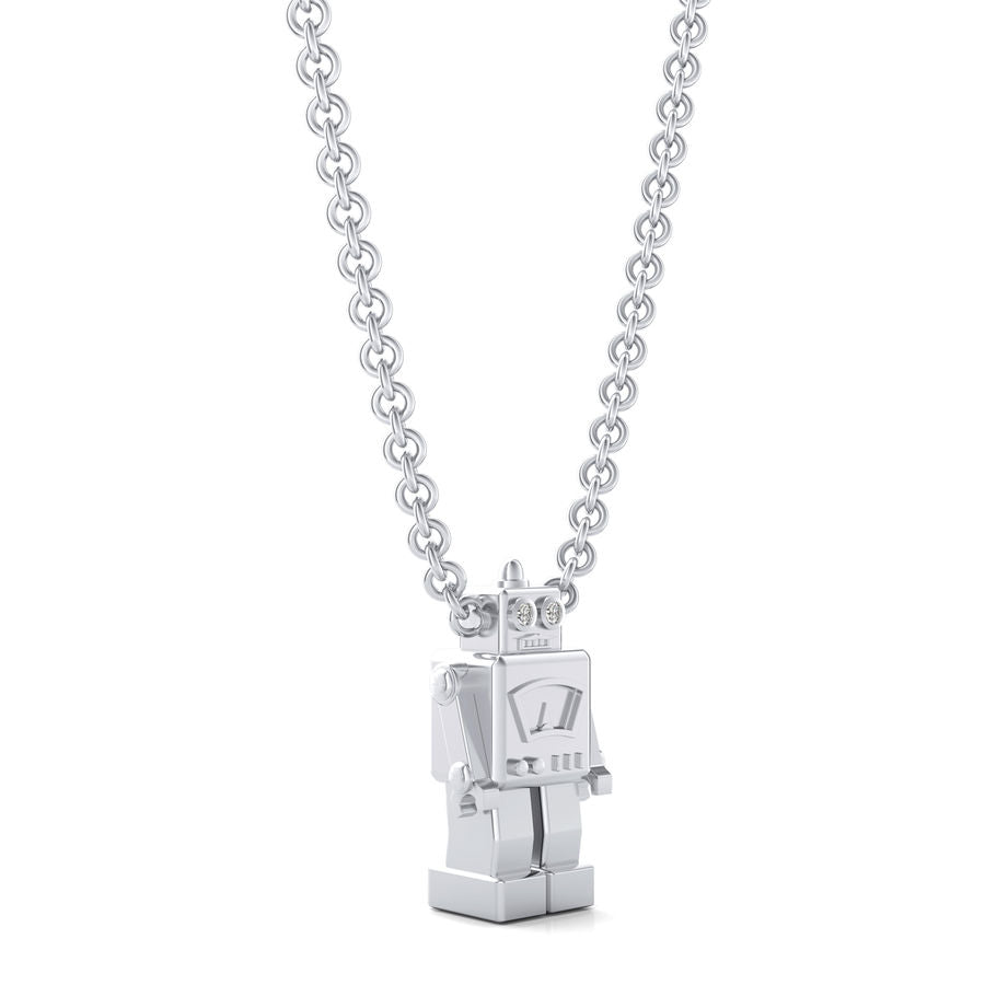 Robot Charm Pendant