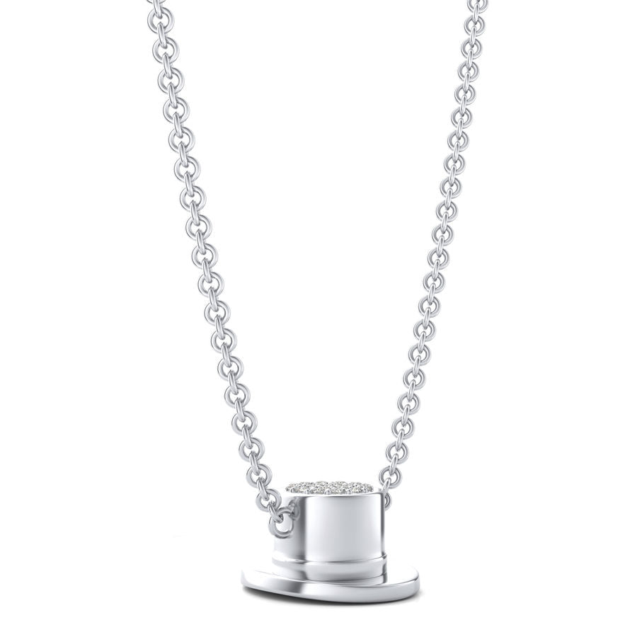 Monopoly Hat Charm Pendant