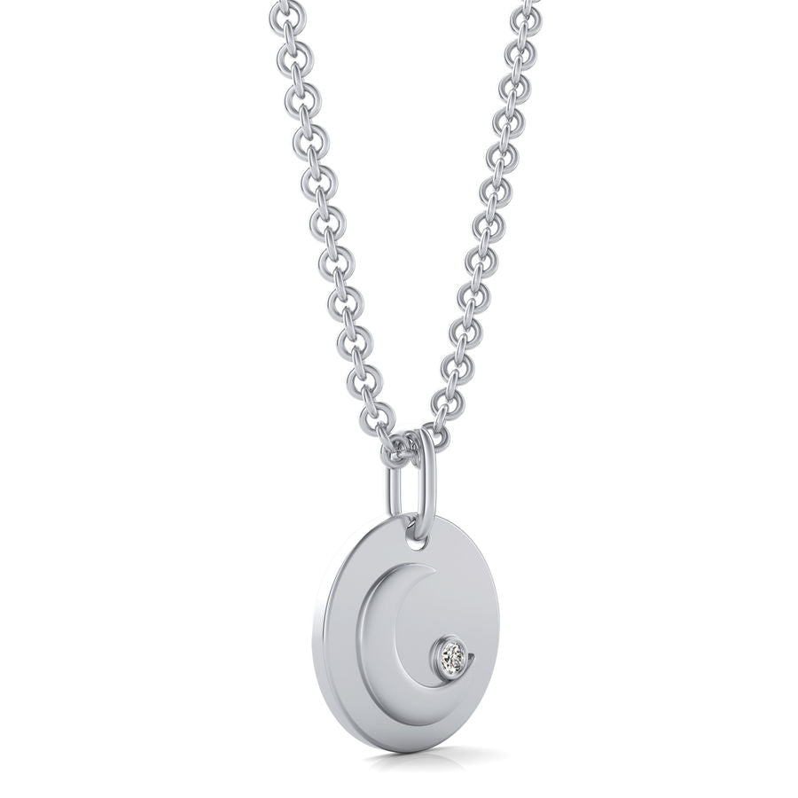 Moon Coin Pendant
