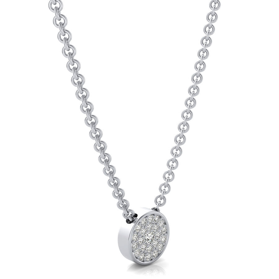 Cluster Solitaire Pendant
