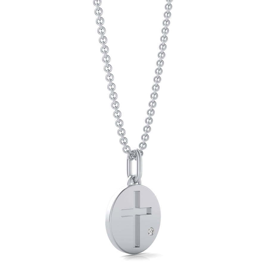 Cross Coin Pendant