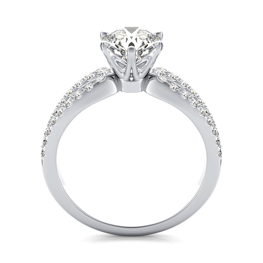Victoria Royal Infinity Split Engagement Ring