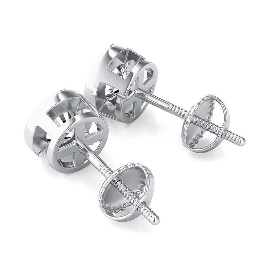 Bezel Earrings