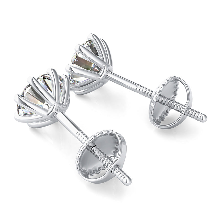 Wire Martini Stud Earrings