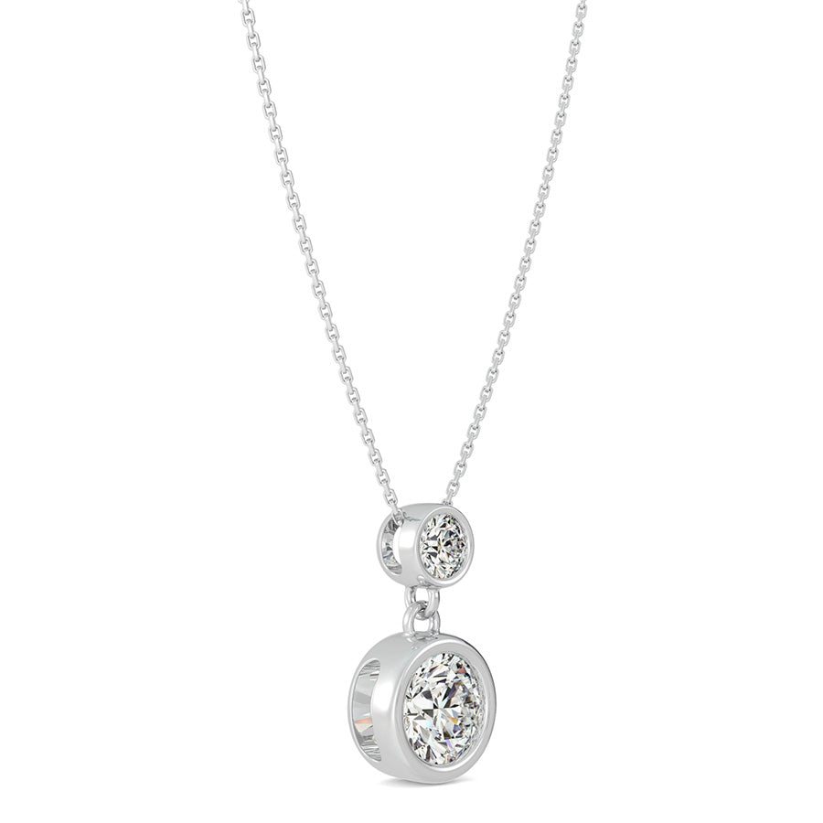 Bezel Drop Pendant