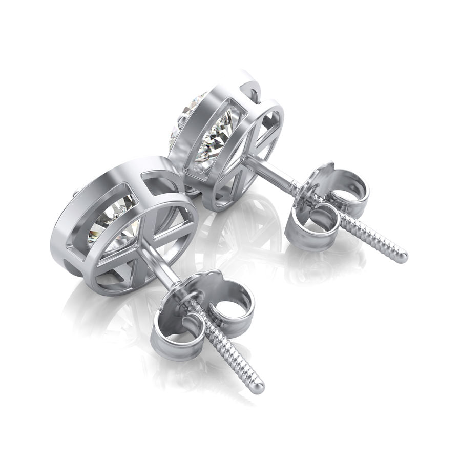 Halo Stud Earrings