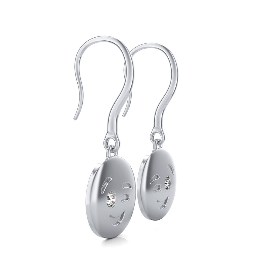 Emoji Smiley Earrings