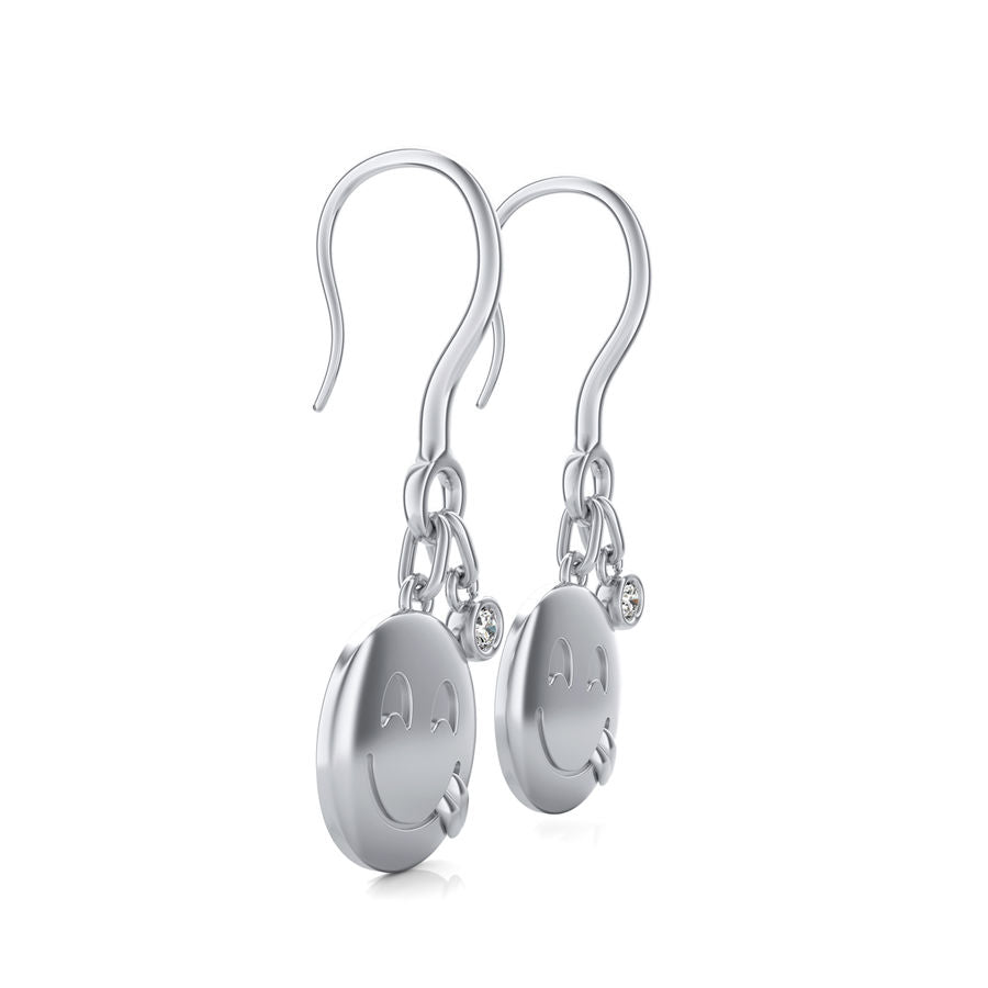 Emoji Smiley Earrings
