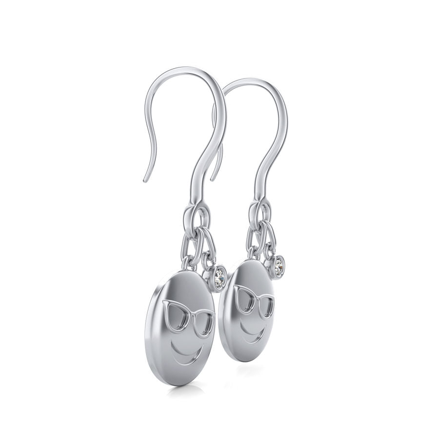 Emoji Cool Earrings