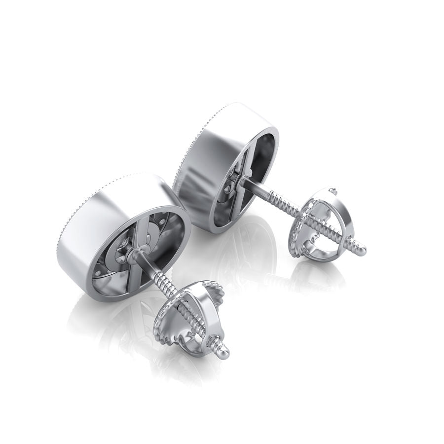 Halo Stud Earrings