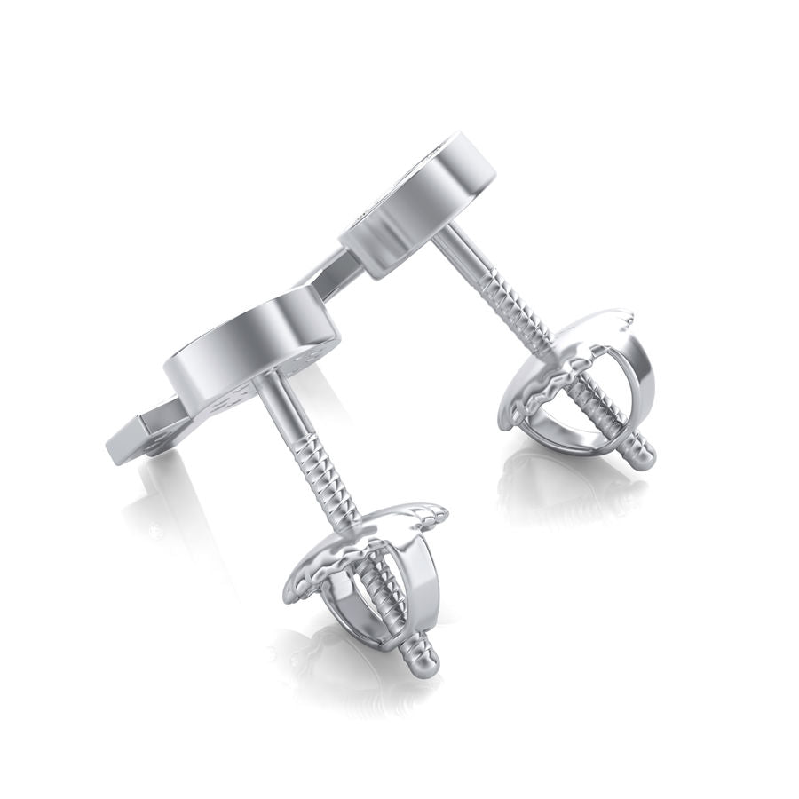 Key Stud Earrings