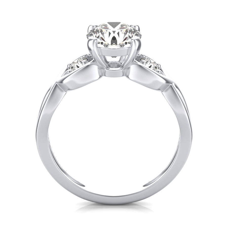 Three Stone Engagement Ring
