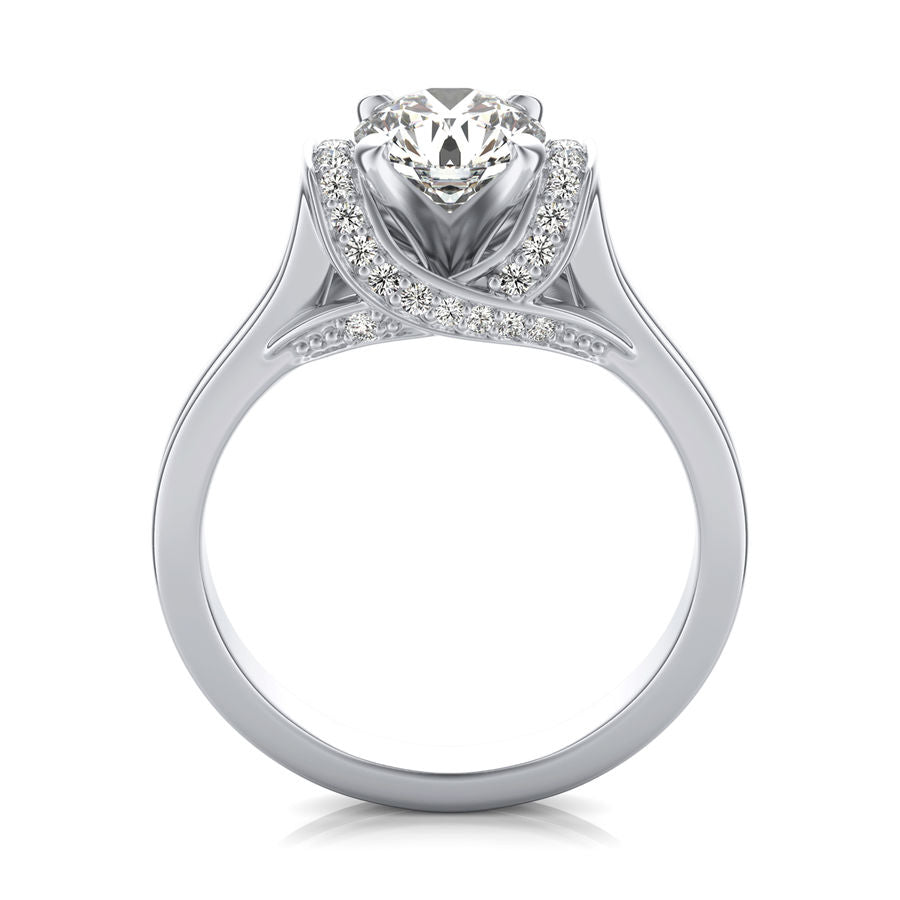 Trellis Engagement Ring