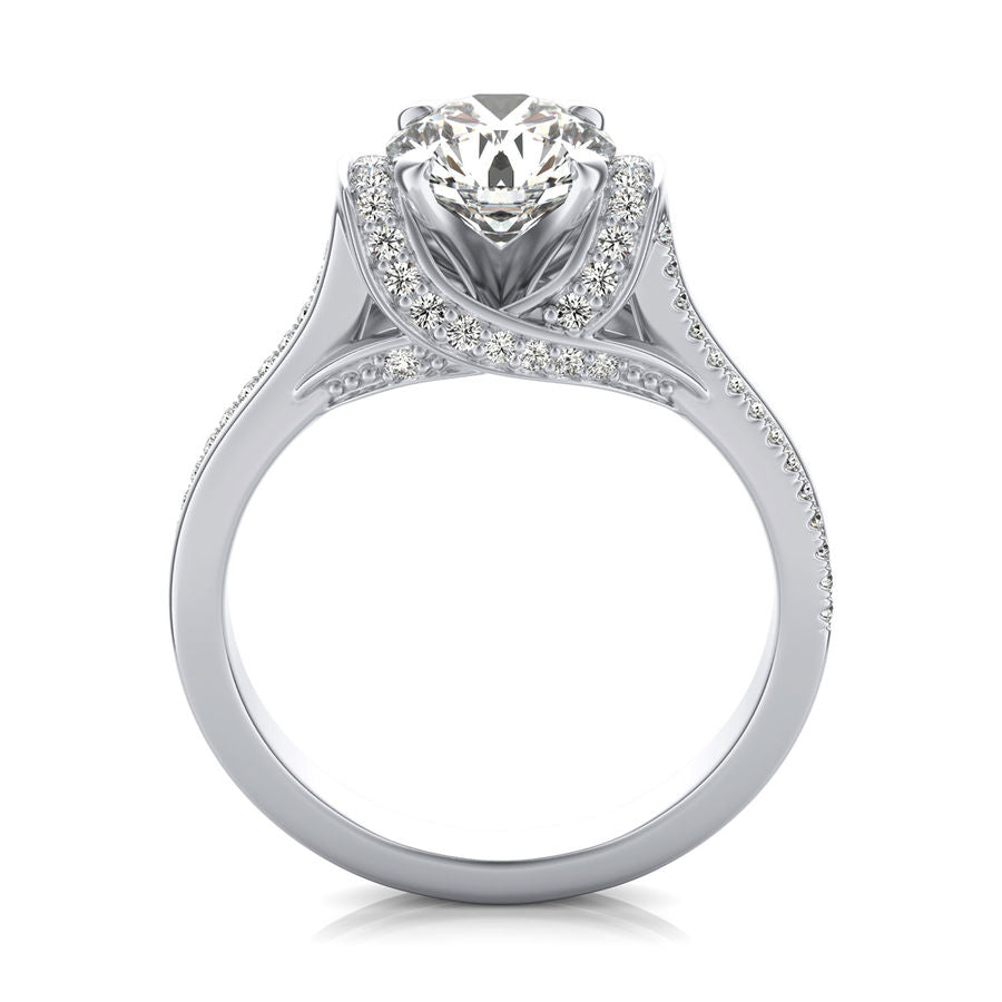 Trellis Engagement Ring