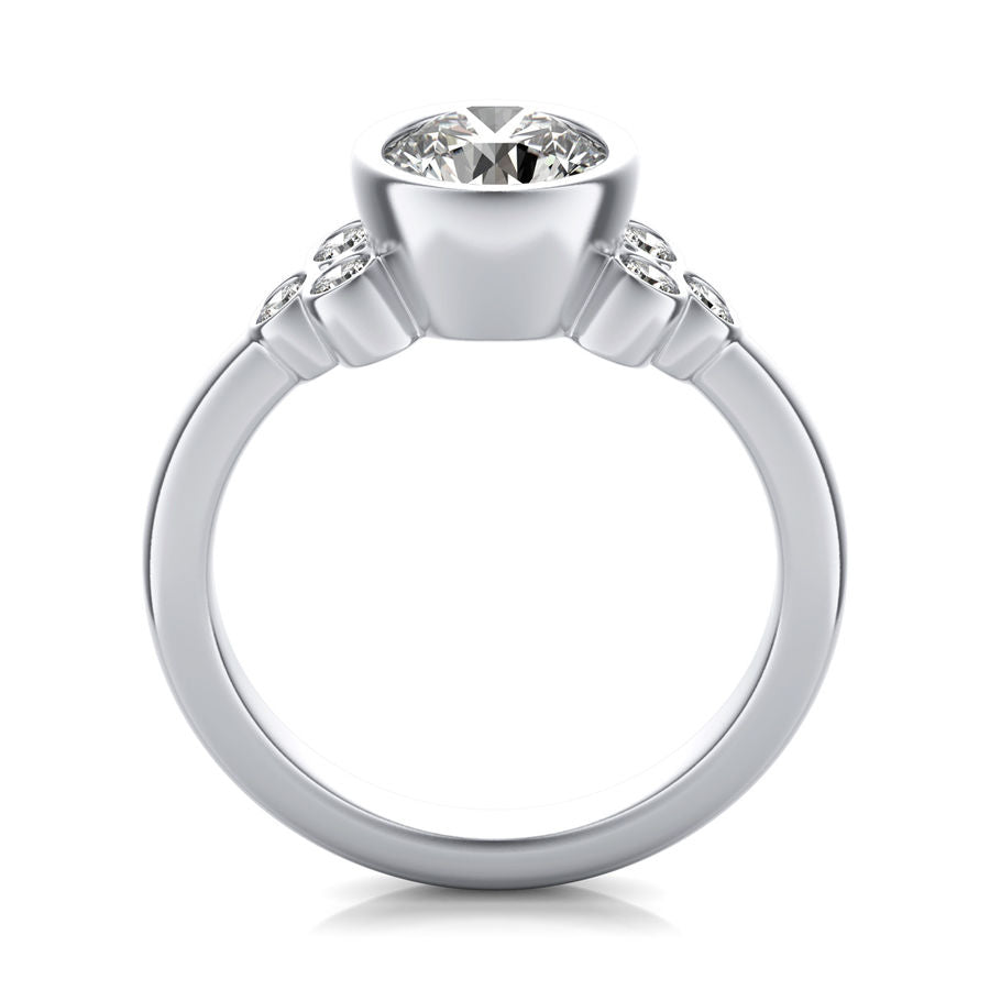 Three Stone Engagement Ring