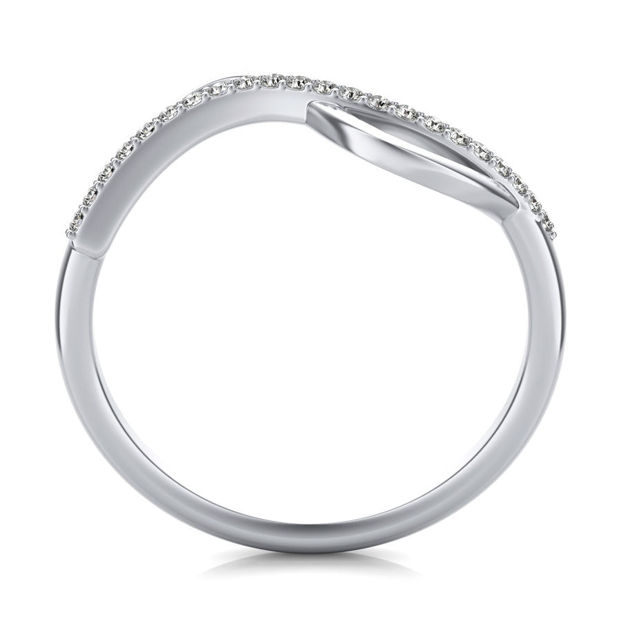 Smooth S Shape Fashion Ring