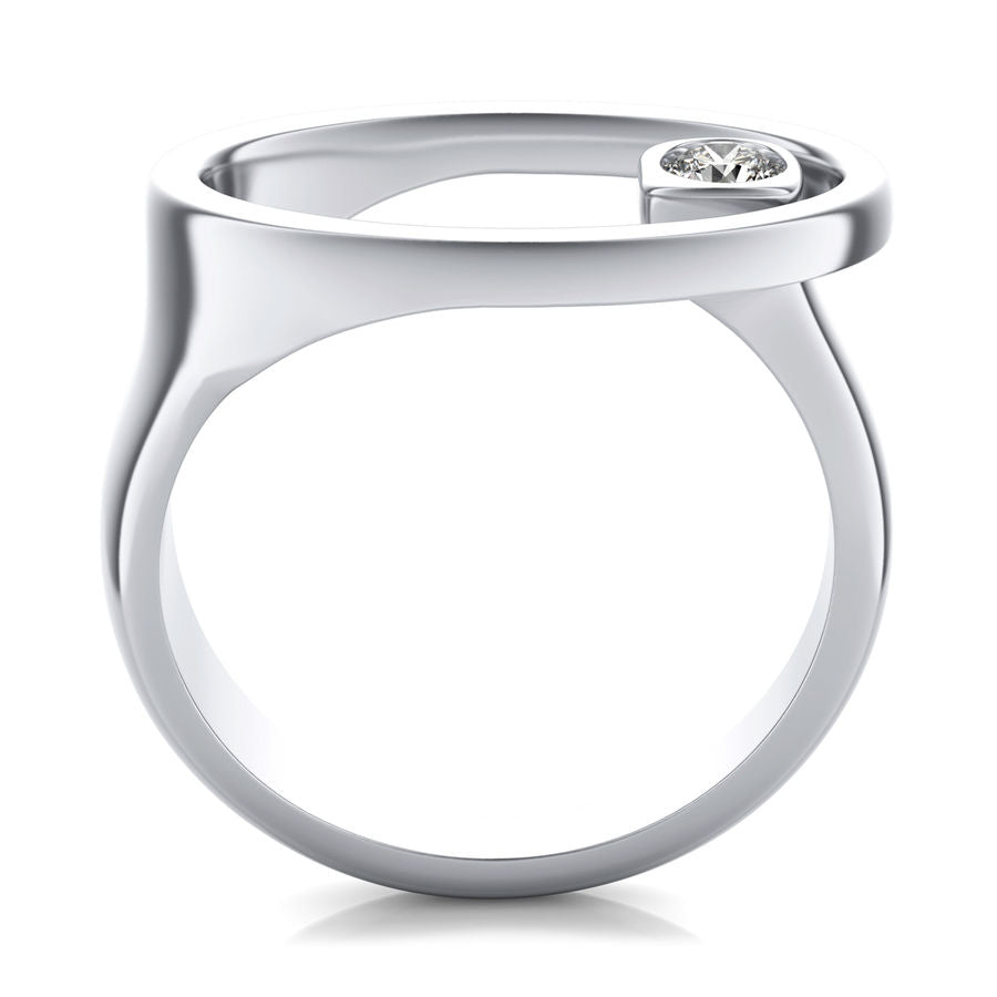 Oval Wrap Around Fashion Ring