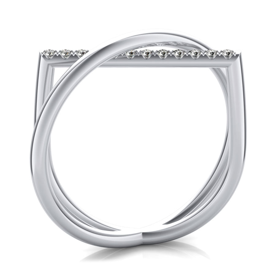 Single Bar Fashion Ring