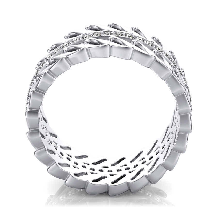 Pave Set Eternity Band