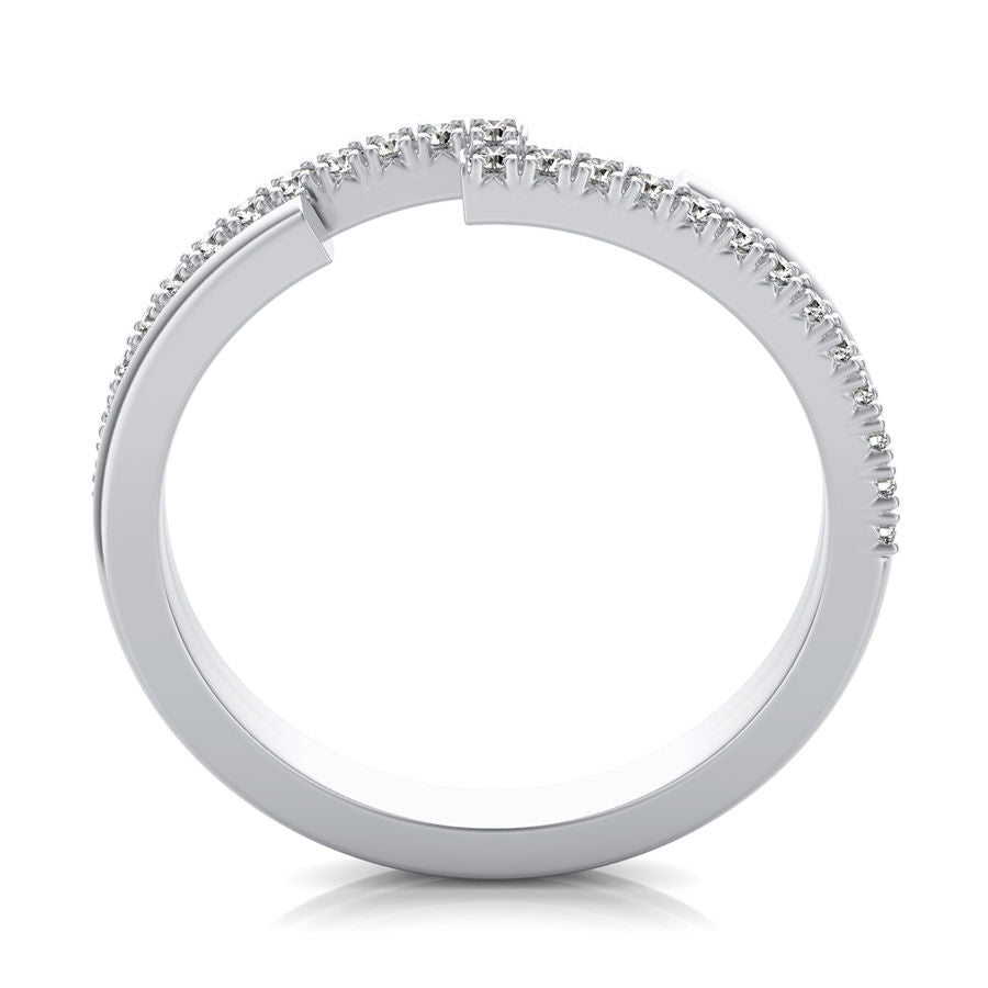 Double Bar Open Fashion Ring
