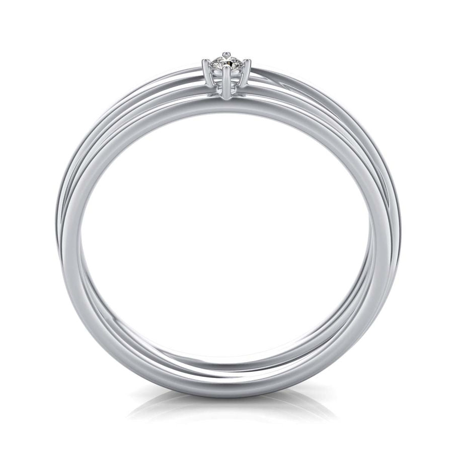 Stackable Diamond Fashion Ring